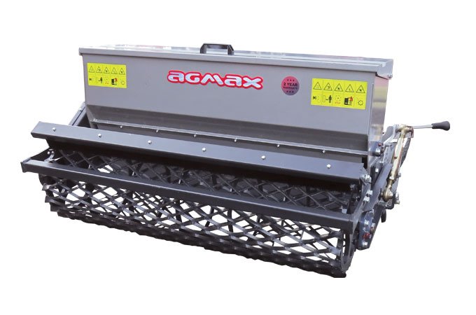 AGMAX power harrow with 130cm seeder.