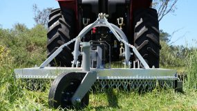 Our HD tractor mower attachments are easily attached to your tractor.