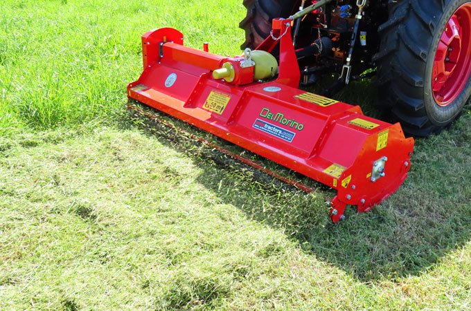 Del-Morino-FP186-Flail-Mower-3 APOLLO 60hp AC cab tractor with FP186 Del Morino flail mower.