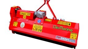 The Del Morino Ginger 125cm flail mower.