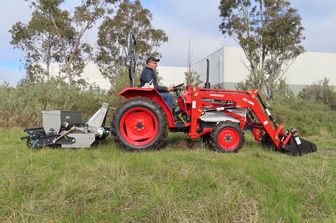 AGMAX PHS130 power harrow.